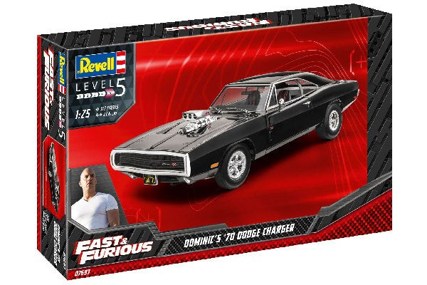 REVELL RV07693 FAST & FURIOUS - DOMINIC'S 1970 DODGE CHARGER 1:25