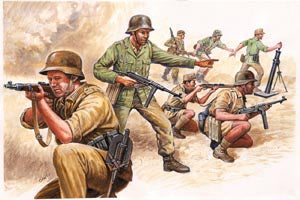 6076 ITALERI 2ND WORLD WAR GERMAN AFRIKA CORPS