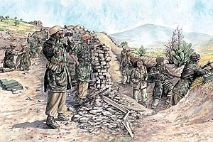 ITA6134 ITALERI 2ND WW GERMAN PARATROOPERS