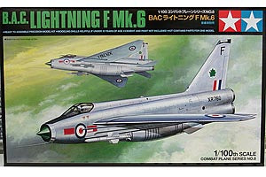 61608 TAMIYA BAC LIGHTNING F MK 6 LTD
