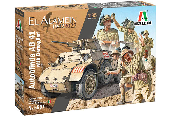 6591 ITALERI AB41 WITH BERSAGLIERI IT INFANTRY