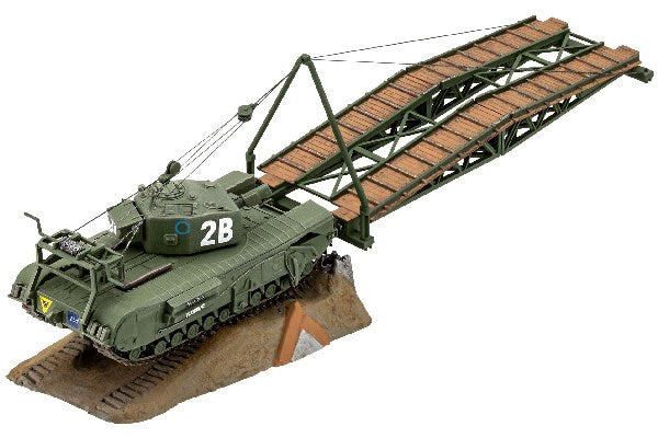 03297 REVELL MODEL SET CHURCHILL A.V.R.E. 1:76