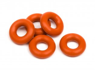 6819 HPI SILICONE O-RING P-3 (RED) (5PCS)