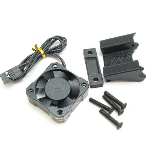6M-PO22B  6MIK Semi Universal Fan and mount set 30mm - Black