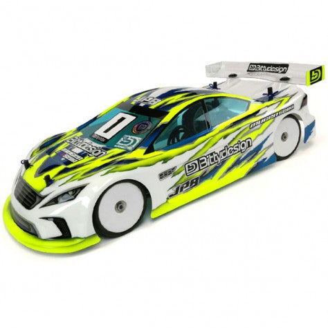 Bittydesign JP8 190mm Clear TC bodyshell - Light BD-TC-190JP8