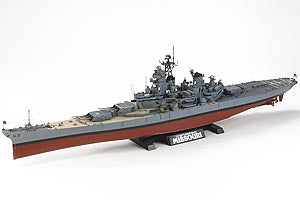 78029 Tamiya 1/350 MISSOURI (C 1991)