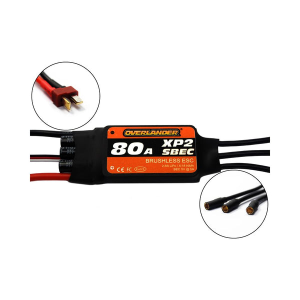 2720 Overlander XP2 80A SBEC BRUSHLESS RTF SPEED CONTROLLER