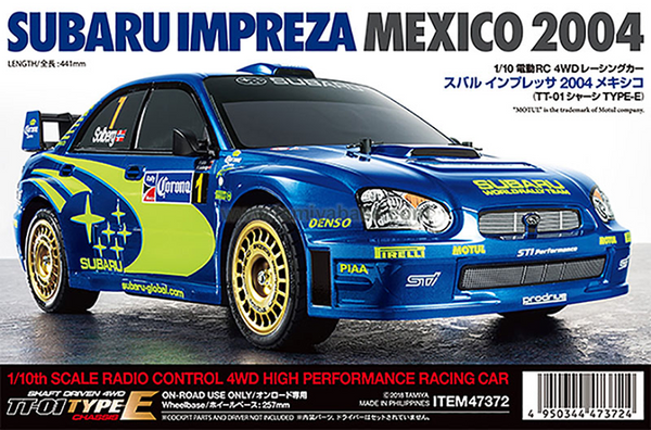 Tamiya 47372 Subaru Impreza WRC Mexico 04