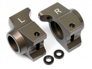 87256 HPI - ALUMINUM REAR HUB CARRIER SET (0 Degree)