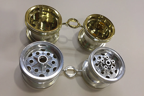 9335032 TAMIYA WHEEL (FRONT X2 REAR X2) MONSTER BEETLE