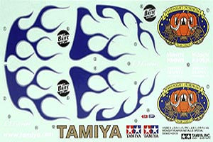 TAMIYA 9400378 STICKER MIDNIGHT PUMPKIN