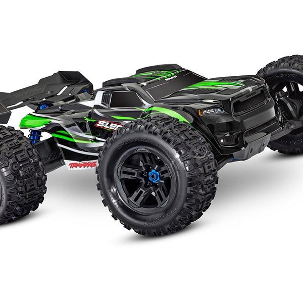 TRX95096-4-BLUE Sledge Belted 1:8 4WD RTR Brushless Electric Monster Truck, Blue (+ TQi 2-ch, TSM, VXL-6S, Belted, Clipless Body)