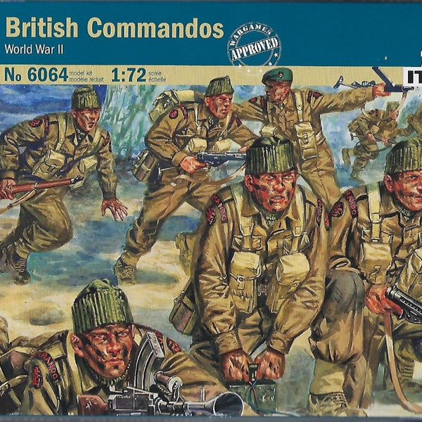 6064 ITALERI 1:72 BRITISH COMMANDOS