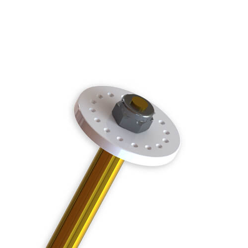 TKR6162 Shock Pistons (CNC, Flat/Teapered, 3x2.1,10.4mm