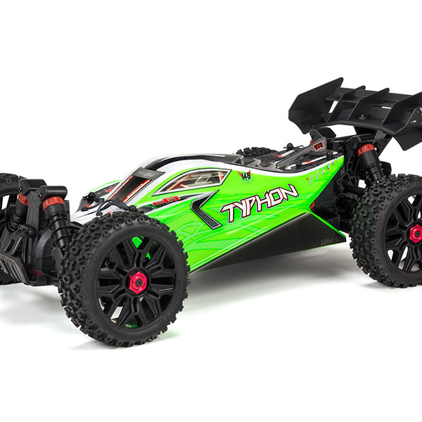 ARA4206V3BI ARRMA Typhon 4X4 MEGA 550 SLT3 Speed Buggy RTR Green