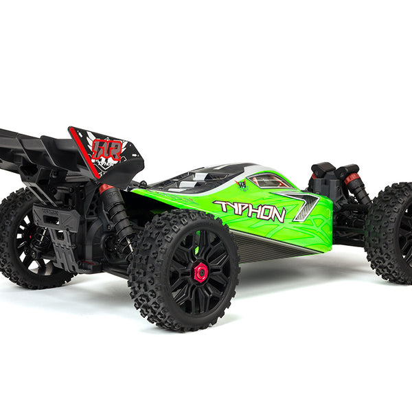 ARA4206V3BI ARRMA Typhon 4X4 MEGA 550 SLT3 Speed Buggy RTR Green