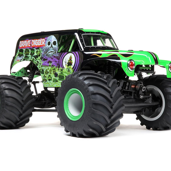 LOS04021T1 Losi Grave Digger 4WD Solid Axle Monster Truck RTR