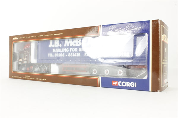 Corgi Collectables CC11906 ERF EC Curtainside ' J B McBean Ltd'