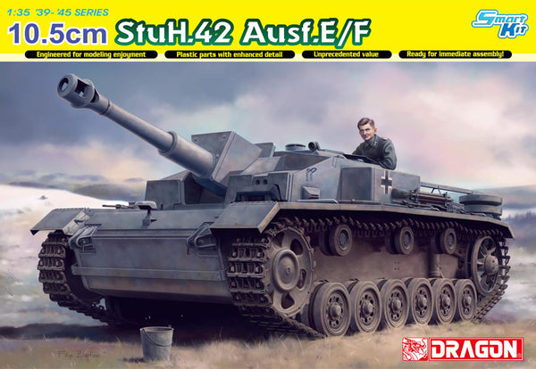 DRA6834 DRAGON 35TH 10.5cm StuH.42 Ausf.E/F - Smart Kit