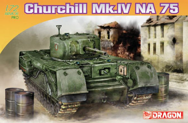 DRA7507 DRAGON 1/72 Churchill Mk. IV NA 75