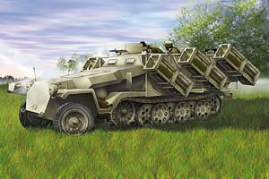 DRAGON D7306 1/72 SDKFZ.251 AUSFC WURFRAHMEHN 40
