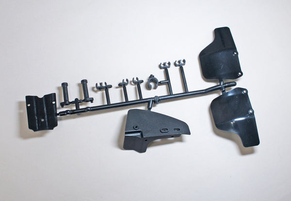 E2825 MUGEN Fuel Tank / Suspension Arm Guard Set: X8R