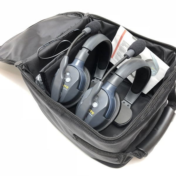 ET-UL2SEU - ULTRALITE 2 PERSON SYSTEM (W/2 SINGLE HEADSETS, BATT/CHARG)