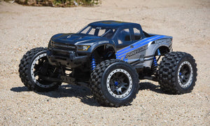 PRO10131-13 Proline 1/5 Badlands MX43 Pro-Loc F/R X-MAXX MTD 24mm Blk/Gry Impulse Beadlocks