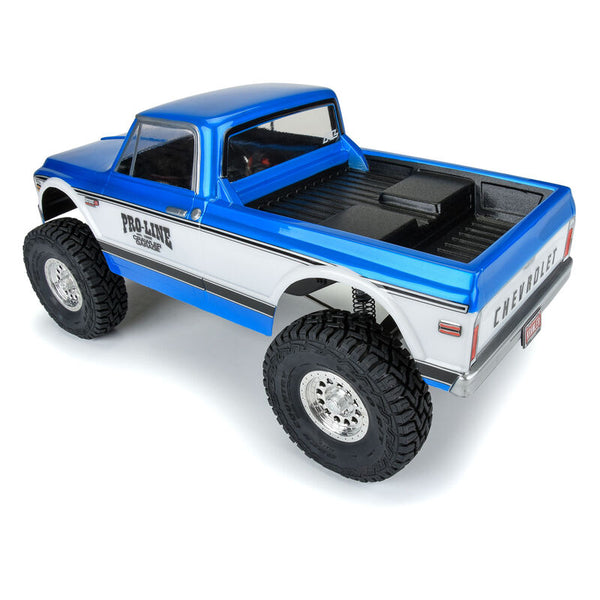 PRO3604-00 PROLINE 1/10 1972 Chevy K-10 Clear Body 12.3" Wheelbase Crawlers