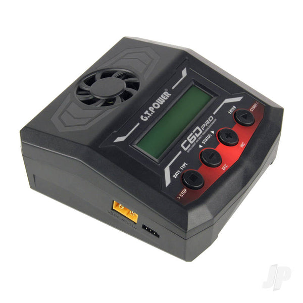 GT POWER GTP0174 C6D Pro 100W AC/DC 12A Intelligent Charger / Discharger (UK)