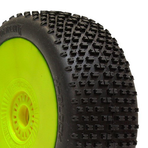 Procircuit H-BLOCK Pre-Glued Wheel and Tyres (1 pair)