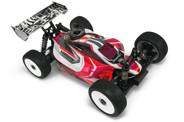 BD-VIS-HB819RS Bittydesign VISION HB RACING D819  Pre cut Nitro body-CLEAR