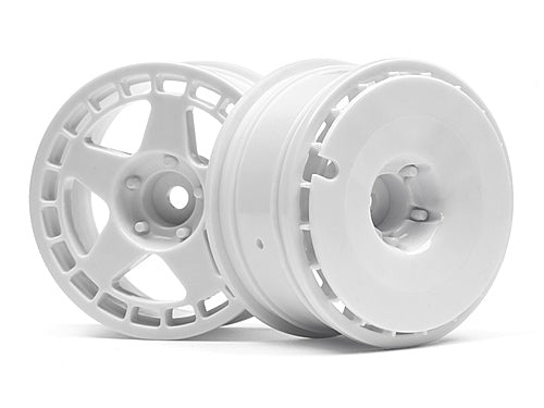 HPI114637 - HPI Fifteen52 Turbomac Wheel White (26Mm/2Pcs)