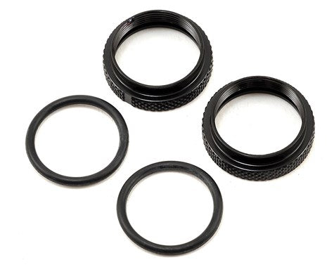 JQB0420-16mm-RH-Nut-for-Shocks-2pcs-Black-(BE,WE)