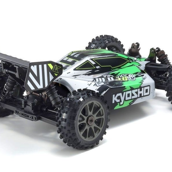 K.34108T1B KYOSHO INFERNO NEO 3.0VE 1:8 RC BRUSHLESS EP READYSET - T1 GREEN