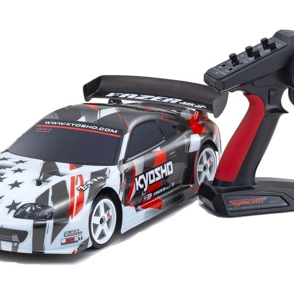 KYOSHO FAZER MK2 TOYOTA SUPRA A80 DRIFT T1 1:10 READYSET K.34471T1B