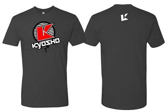 K.88009S Kyosho K-Circle T-Shirt Grey Small