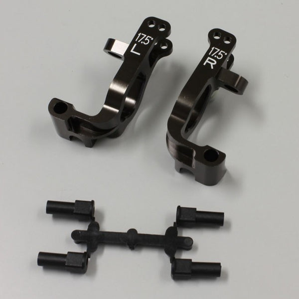 K.IFW474 KYOSHO FRONT HUB CARRIER SET INFERNO MP9 (17.5DEG) ALUMINIUM