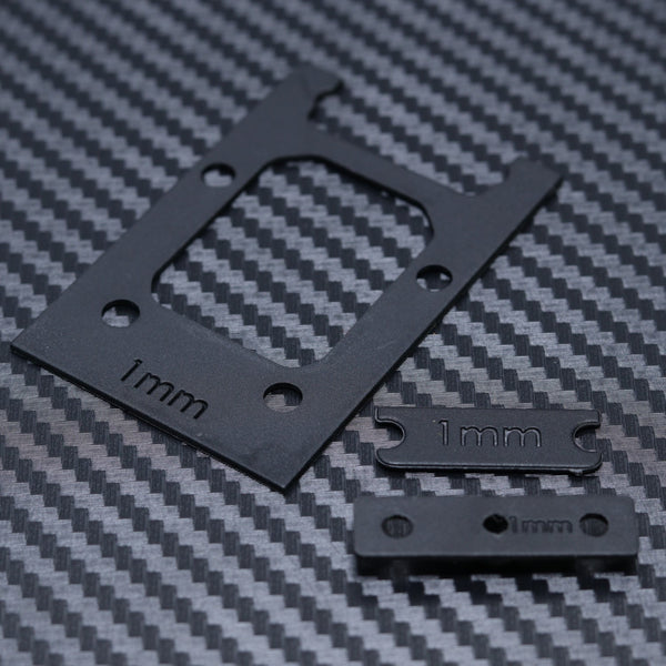 MYB0007 Front 1mm Plastic Gearbox Spacer Set for Mayako MX8
