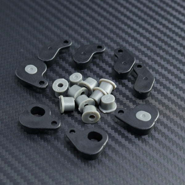 MYB0031-02GRY - Upper Arms Inserts Front and Rear (Grey), Full Set for Mayako MX8 (-22)