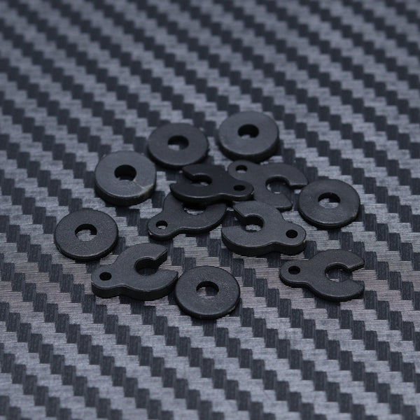 MYB0033-02 Upper Arm Spacer Clips and Shims 1pcs 1mm, 2pcs 2mm each.