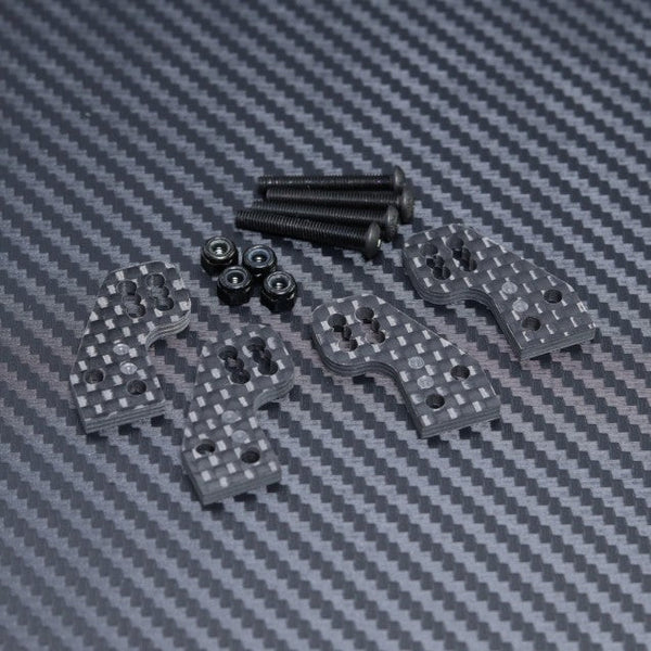 MYB0051CF-01A CNC Rear Hub 3mm Carbon Fibre Link Plate #1 – Long Link