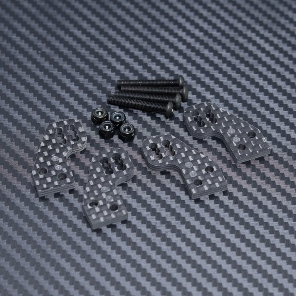 MYB0051CF-02A CNC Rear Hub 3mm Carbon Fibre Link Plate #2 – Short Link