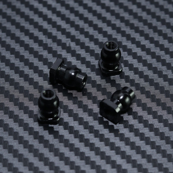 MYB0070ALU Aluminium Upper Link Threaded Ball With Nut 4pcs for Mayako MX8