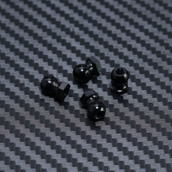 MYB0073ALU Alunminium Servo Arm Threaded Ball With Nut 4pcs for Mayako MX8