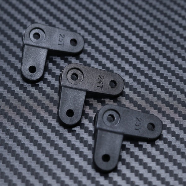 MYB0098 Plastic Throttle Servo Arms 23t, 24t, 25t for Mayako MX8