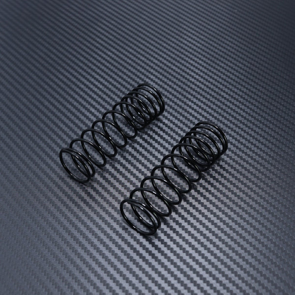 MYB0146-654 Front Progressive Shock Spring Black 70mm 4+6.5, 2pcs for Mayako MX8