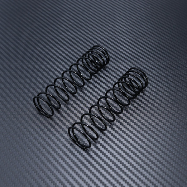 MYB0147-704 Rear Progressive Shock Spring Black 85mm 4+7.0, 2pcs for Mayako MX8