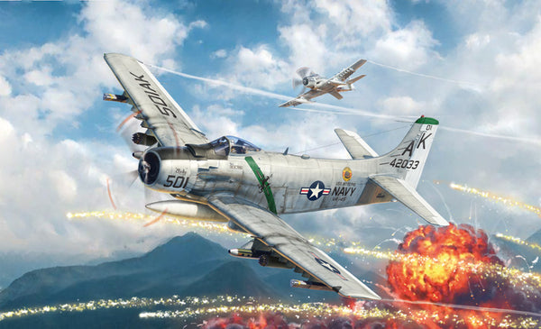 2788 ITALERI A-1H SKYRAIDER