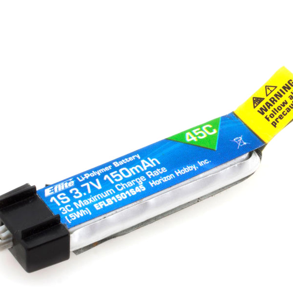 O-EFLB1501S45 EFLITE 150mAh 1S 3.7V 45C LiPo Battery